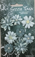 GREEN TARA Flowers - 8Rustic Sky Blue RF8SB